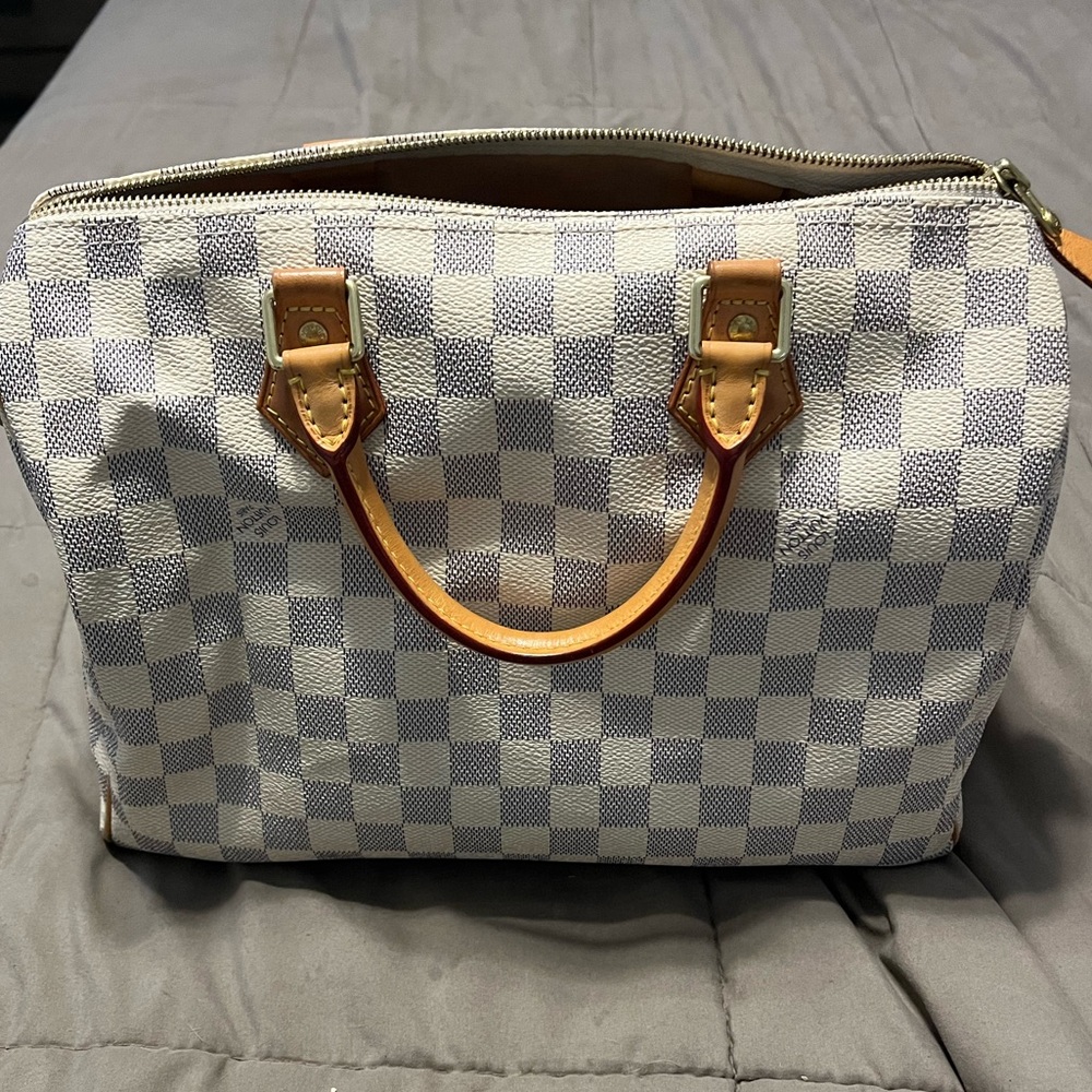 Louis Vuitton speedy 30 Damier azur